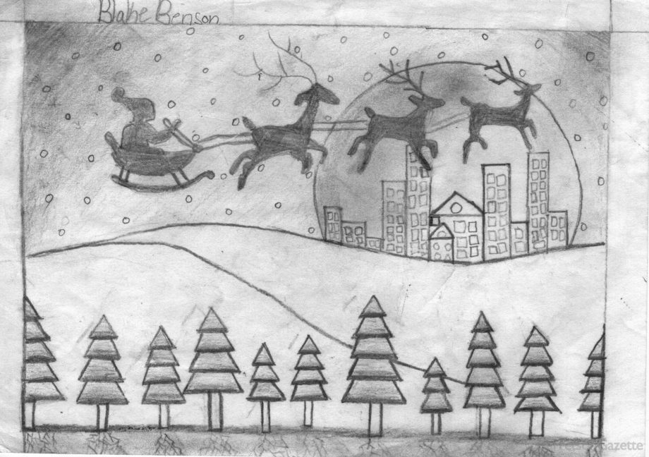 Holiday Drawing Contest Winners The Garretson Gazette